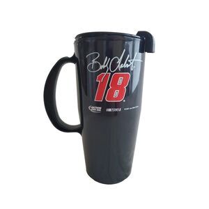 Vintage Bobby Labonte #18 NASCAR Interstate Batteries Travel‎ Mug (16 Ounces)